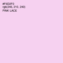 #F6D2F0 - Pink Lace Color Image