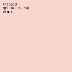 #F6D6CD - Tuft Bush Color Image