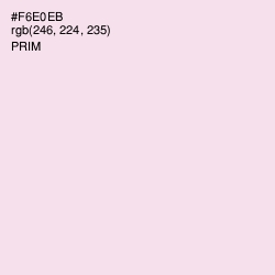 #F6E0EB - Prim Color Image