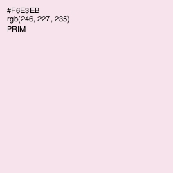 #F6E3EB - Prim Color Image
