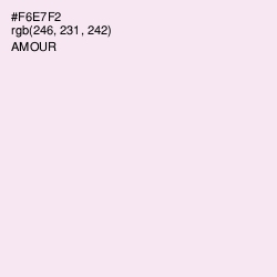 #F6E7F2 - Amour Color Image