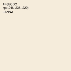 #F6ECDC - Janna Color Image