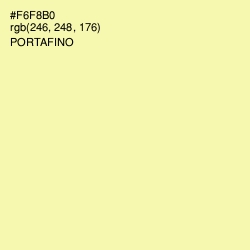 #F6F8B0 - Portafino Color Image