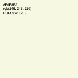 #F6F8E2 - Rum Swizzle Color Image