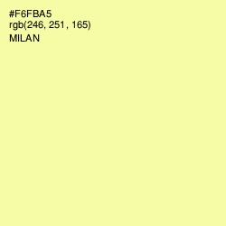 #F6FBA5 - Milan Color Image