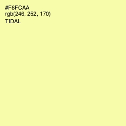 #F6FCAA - Tidal Color Image