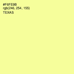 #F6FE9B - Texas Color Image