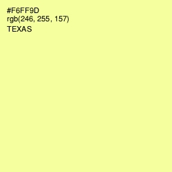 #F6FF9D - Texas Color Image