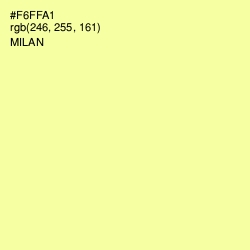 #F6FFA1 - Milan Color Image