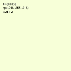 #F6FFD8 - Carla Color Image