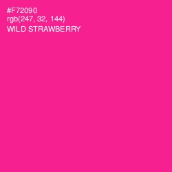 #F72090 - Wild Strawberry Color Image