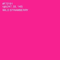 #F72191 - Wild Strawberry Color Image