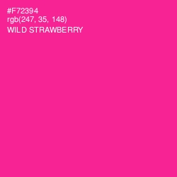 #F72394 - Wild Strawberry Color Image