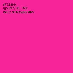 #F72399 - Wild Strawberry Color Image