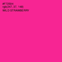 #F72594 - Wild Strawberry Color Image