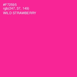 #F72595 - Wild Strawberry Color Image