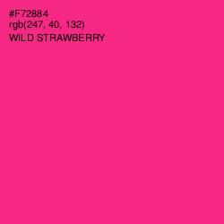 #F72884 - Wild Strawberry Color Image