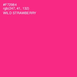 #F72984 - Wild Strawberry Color Image