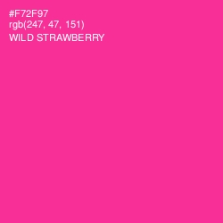 #F72F97 - Wild Strawberry Color Image