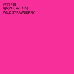 #F72F9B - Wild Strawberry Color Image