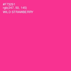 #F73291 - Wild Strawberry Color Image