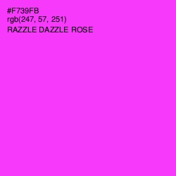 #F739FB - Razzle Dazzle Rose Color Image