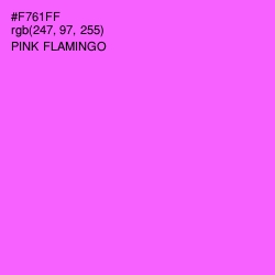 #F761FF - Pink Flamingo Color Image