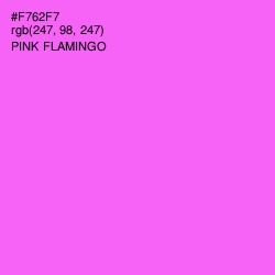 #F762F7 - Pink Flamingo Color Image