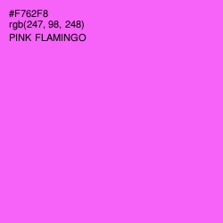 #F762F8 - Pink Flamingo Color Image