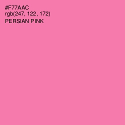 #F77AAC - Persian Pink Color Image