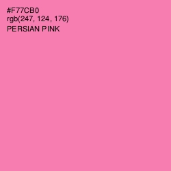 #F77CB0 - Persian Pink Color Image