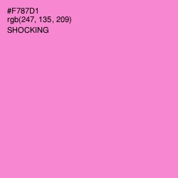 #F787D1 - Shocking Color Image