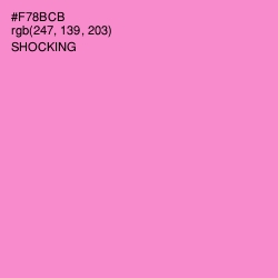 #F78BCB - Shocking Color Image