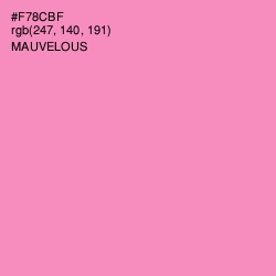 #F78CBF - Mauvelous Color Image