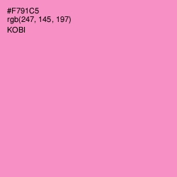 #F791C5 - Kobi Color Image