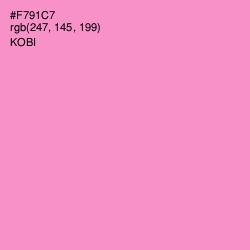 #F791C7 - Kobi Color Image