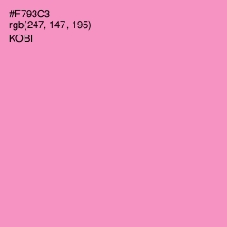 #F793C3 - Kobi Color Image