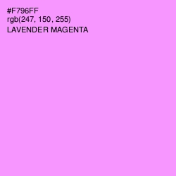 #F796FF - Lavender Magenta Color Image