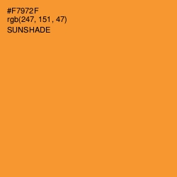 #F7972F - Sunshade Color Image