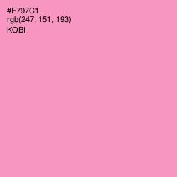 #F797C1 - Kobi Color Image