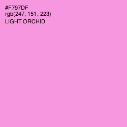 #F797DF - Light Orchid Color Image