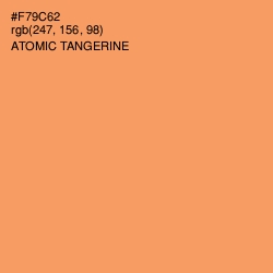 #F79C62 - Atomic Tangerine Color Image