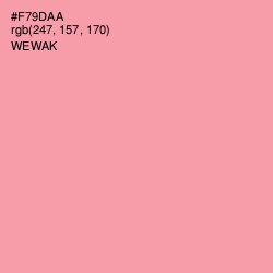 #F79DAA - Wewak Color Image
