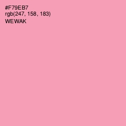 #F79EB7 - Wewak Color Image