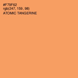 #F79F62 - Atomic Tangerine Color Image