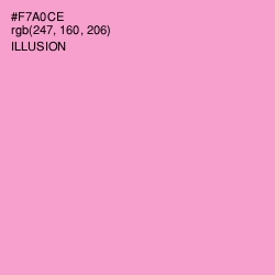 #F7A0CE - Illusion Color Image