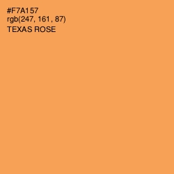 #F7A157 - Texas Rose Color Image