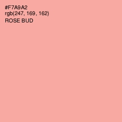 #F7A9A2 - Rose Bud Color Image