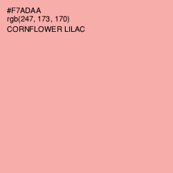 #F7ADAA - Cornflower Lilac Color Image