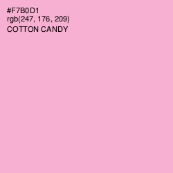 #F7B0D1 - Cotton Candy Color Image